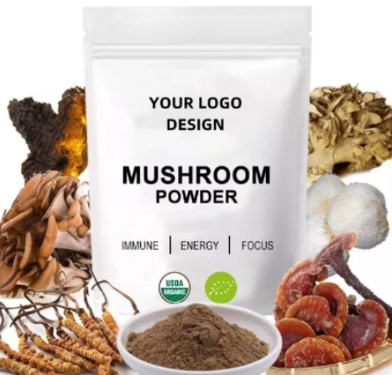 Bulk Mushroom Powder OEM Service Bulk Mushroom Powder OEM Service